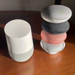 Google Home + Google Home Minis (5-pack)