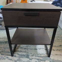 IKEA End Table With Drawer