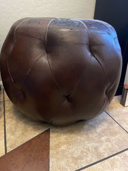 Brown Footstool