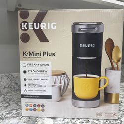 🔥 Keurig K-Mini Plus Coffee Maker – Brand New! ☕ Compact & Power