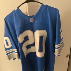 Barry Sanders NFL Jersey Throw Back Edition 