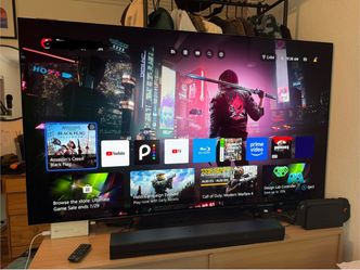 LG 65” C5 4K OLED TV + Soundbar