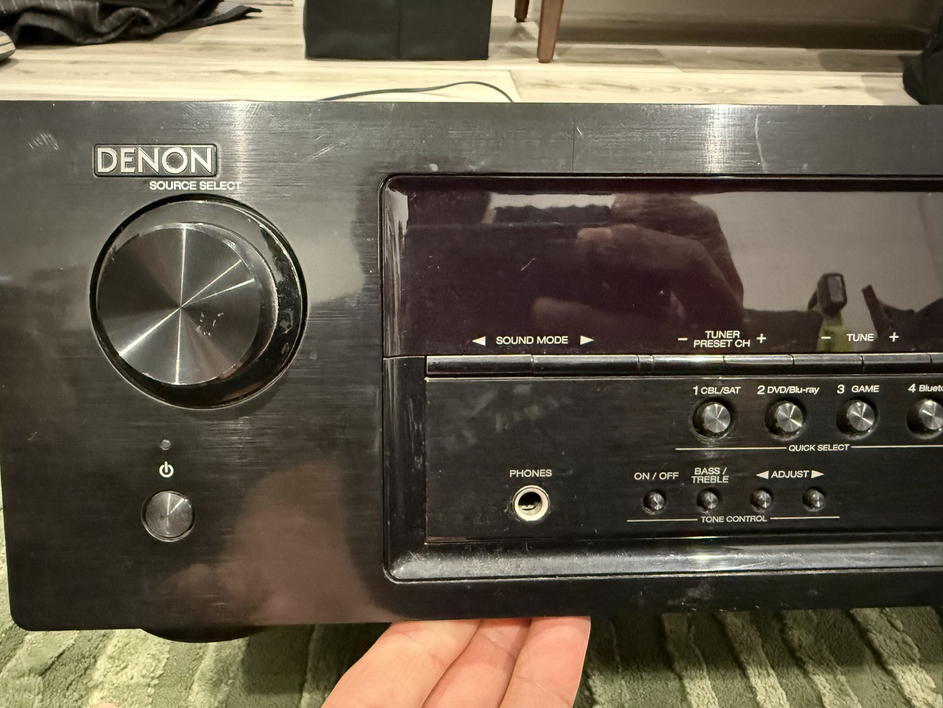 Denon Audio Video Receiver + Free Bose Bookshelf Speakers
