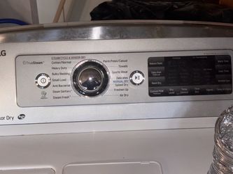 LG TrueSteam Sensor Dry Electric Dryer