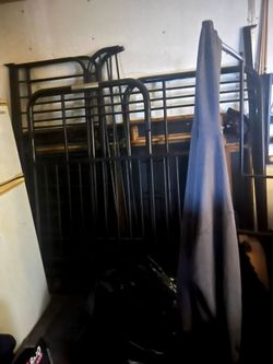 Bunk bed metal frame