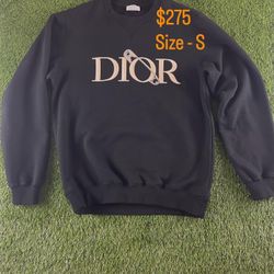 Dior -Judy Blame Safety Pin Sweatshirt ……Follow IG @Betthatup305 for more