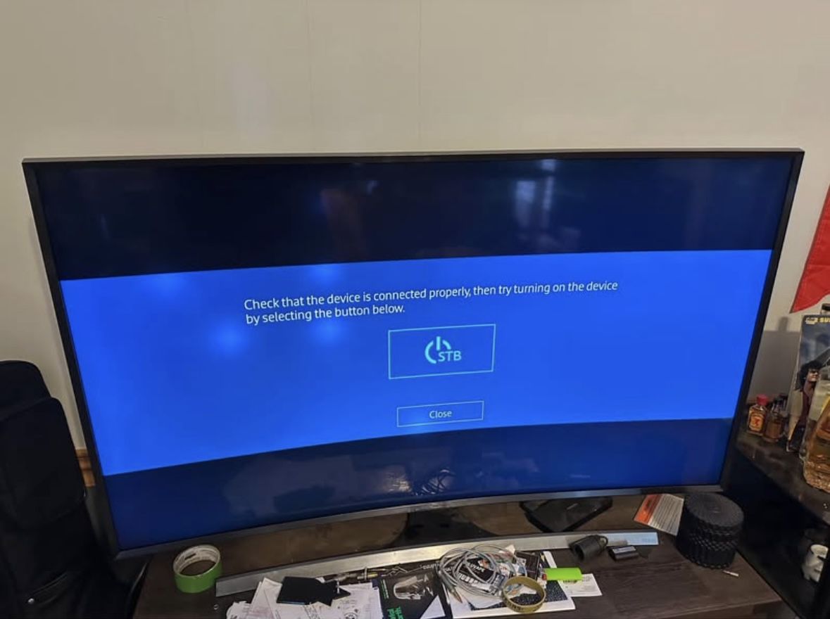 55” Samsung Curved Smart TV