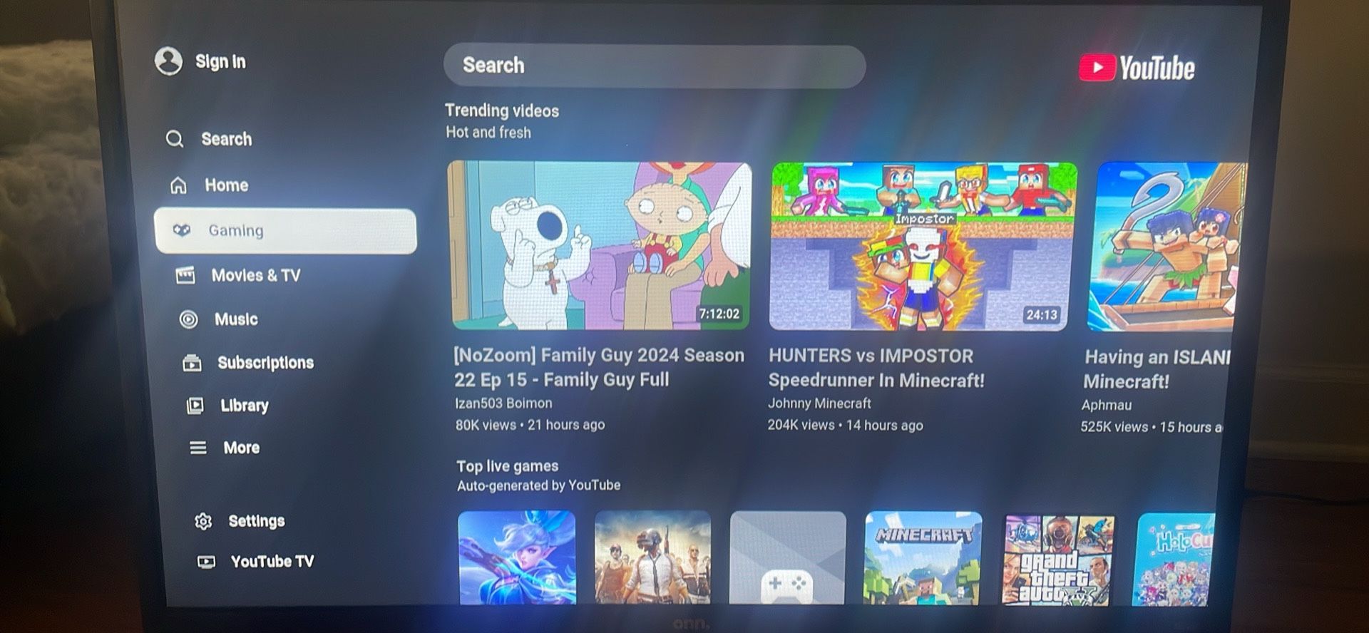 Onn 32inch Smart Tv