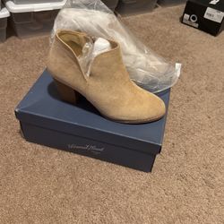 Beige Ankle Boots