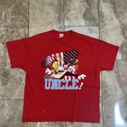 Looney Tunes USA Say Tweety& Silvester Uncle Shirt Size Xl 
