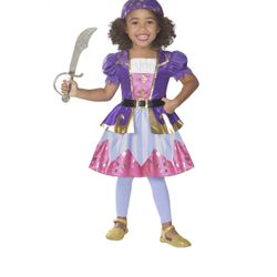 Pirate Of The Sea Halloween Dress Up Costume