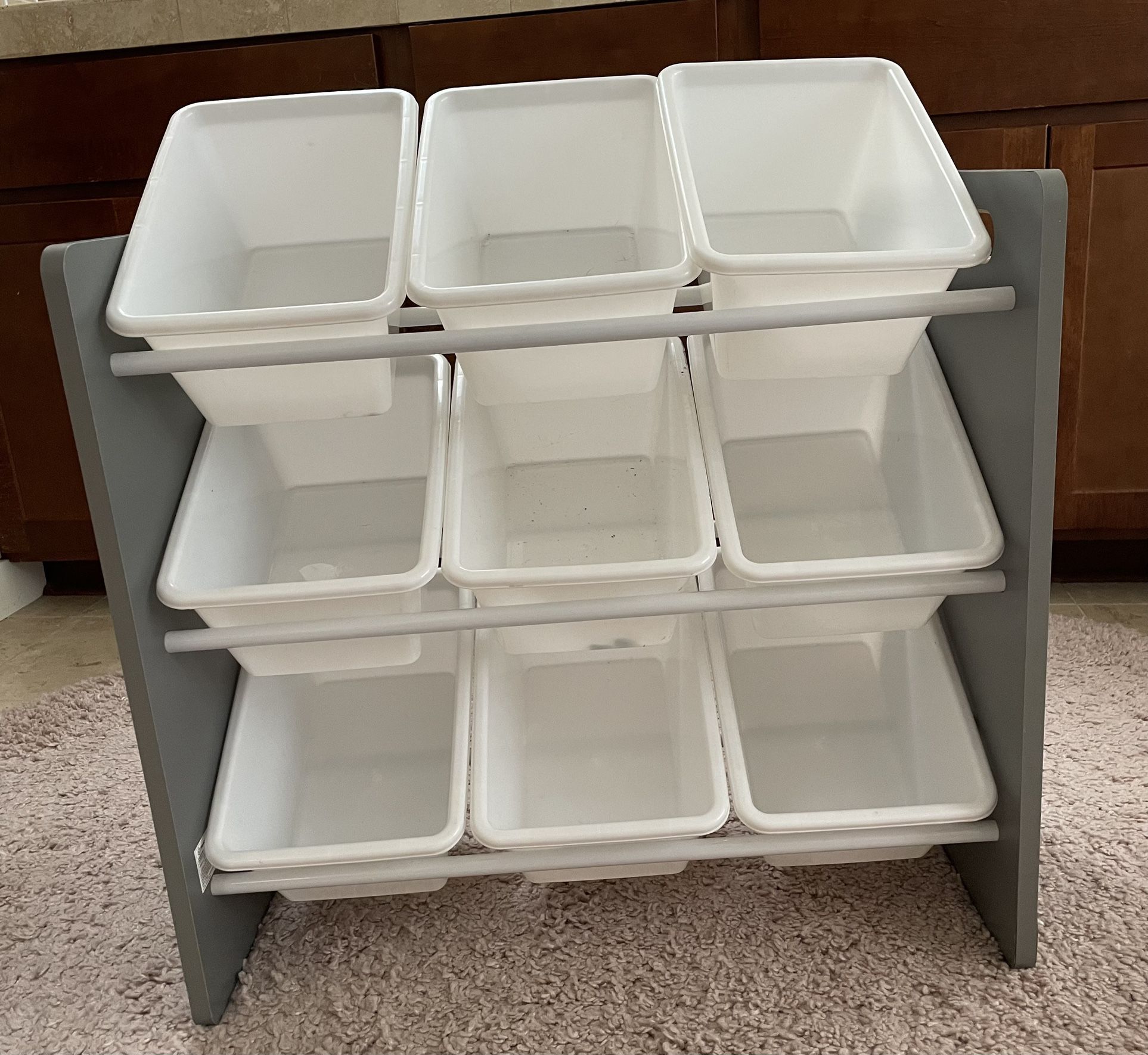 Toy Organizer Comes With 9 Bins