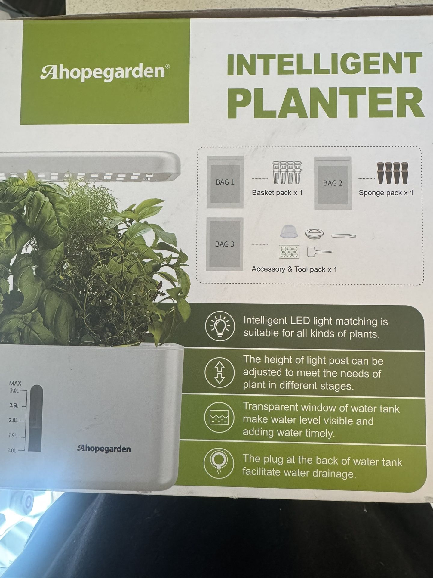 AhopeGarden Hydroponics Growing System (Indoor Herb Garden)