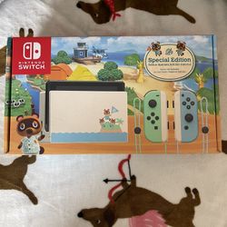 Nintendo Switch Console, Animal Crossing: New Horizons Edition