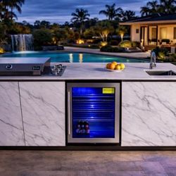 Brand New Bbq Island 