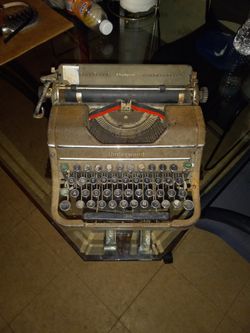 Antique Underwood Typewriter By Champion
