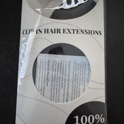 16 Inch Black Human Hair Extensions