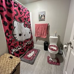 Hello kitty bathroom set