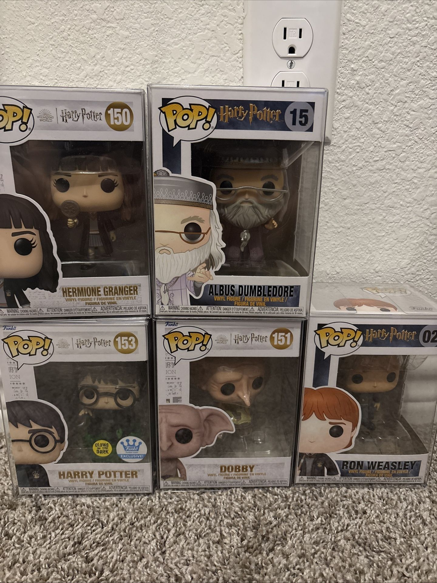 Funk Pop! Harry Potter lot of 5