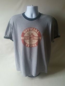 Official Mickey Mouse store mens short sleeve T-shirt size L
