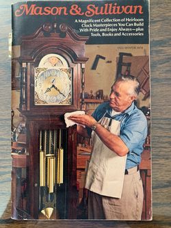 Mason & Sullivan Grandfather Clock Kit Wood only
