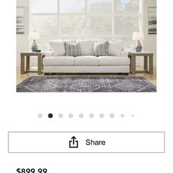 Beautiful Gray Sofa