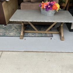 Coffee Tables (5)  50” L X26”D X 19” Tall