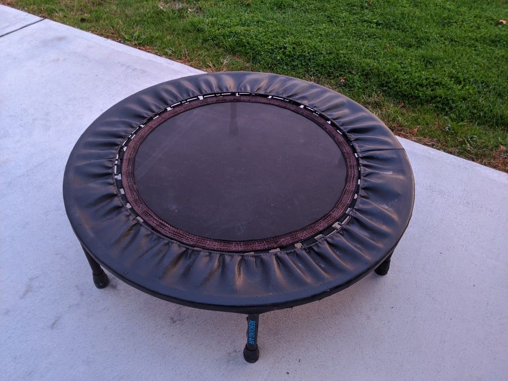 Mini workout trampoline