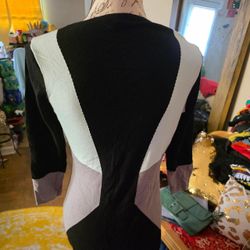 Color Block Knit Top