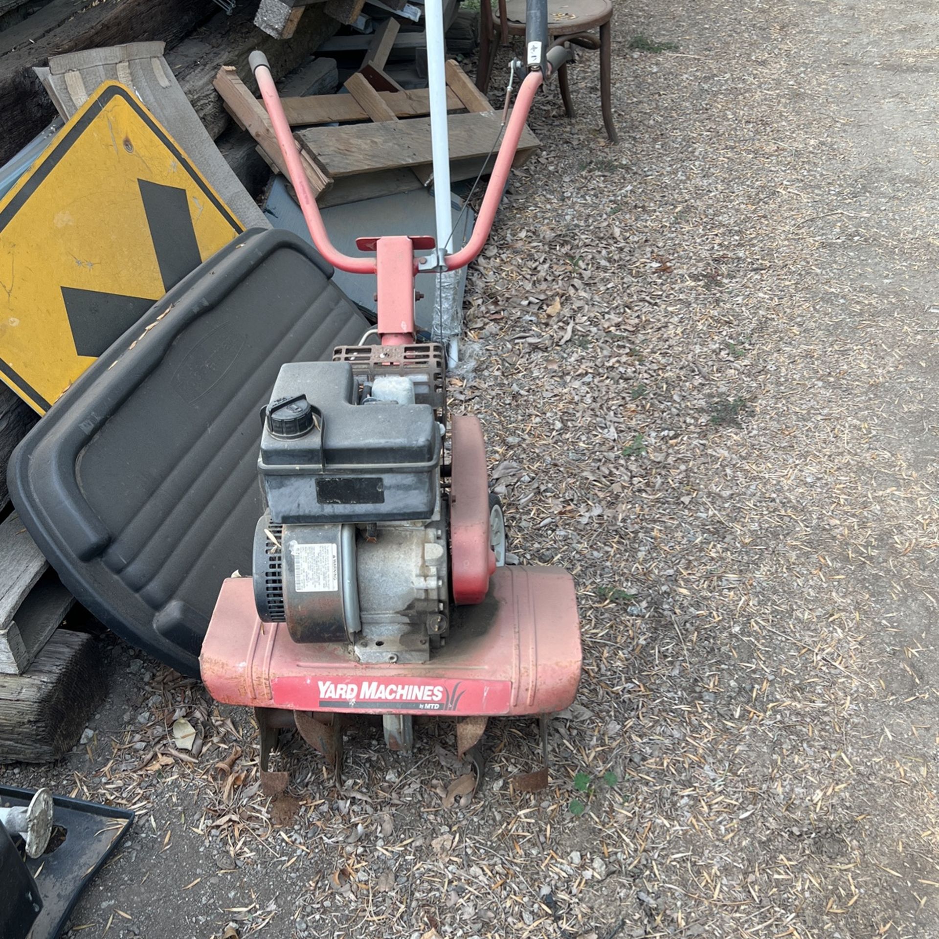 Yard Machines By MTD 21A 333A129, ‘Garden Tiller’ rototiller selling As Is
