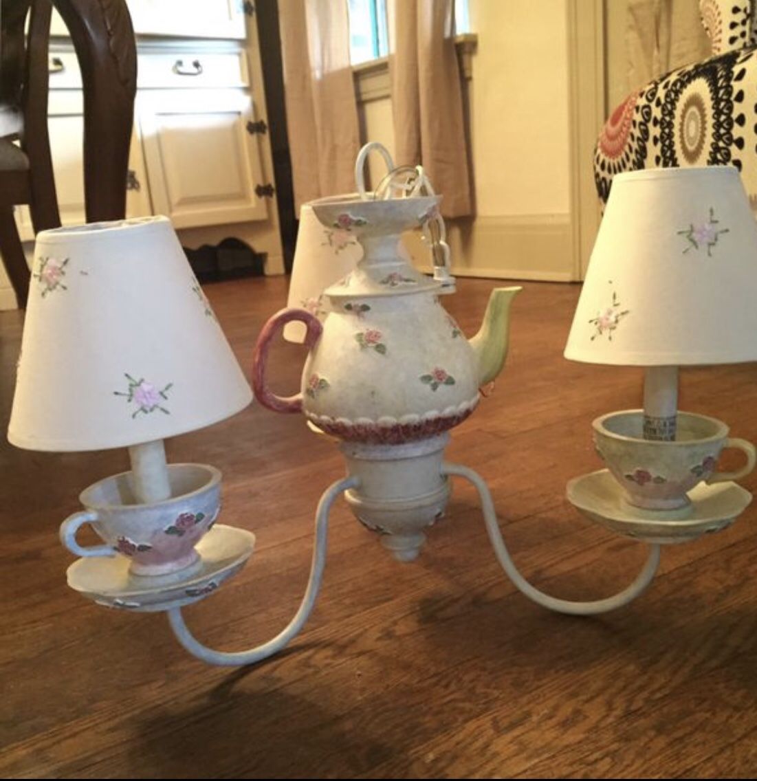 Tea party chandelier