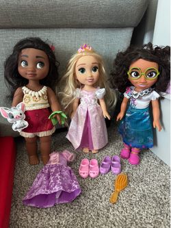 Disney princess dolls