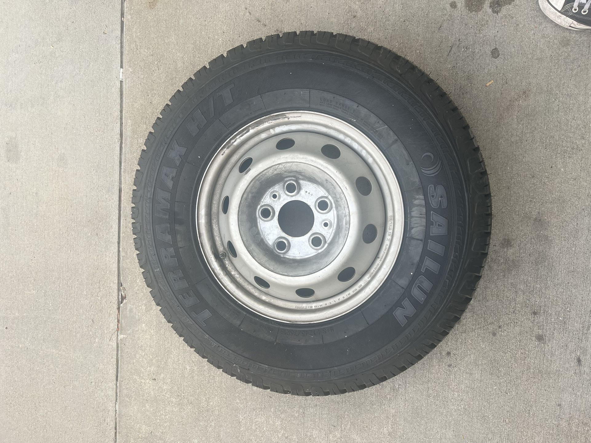 16” Spare Tire & Rim – 5 Lug (Fits Ford F-150)