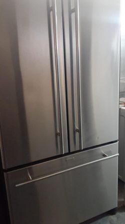 Maytag 3-Door Stainless Steel Refrigerator Fridge