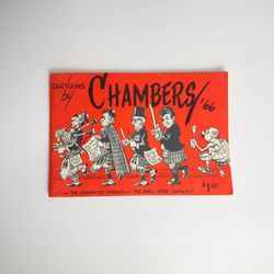 Vintage 1966  Canadian Cartoon By Bob Chambers. 1960’s Canadian Political Comic Book  