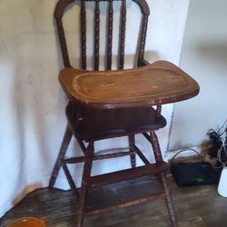 Antique High Chair