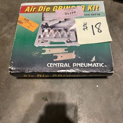 Central Pneumatic Air Die Grinder Kit 