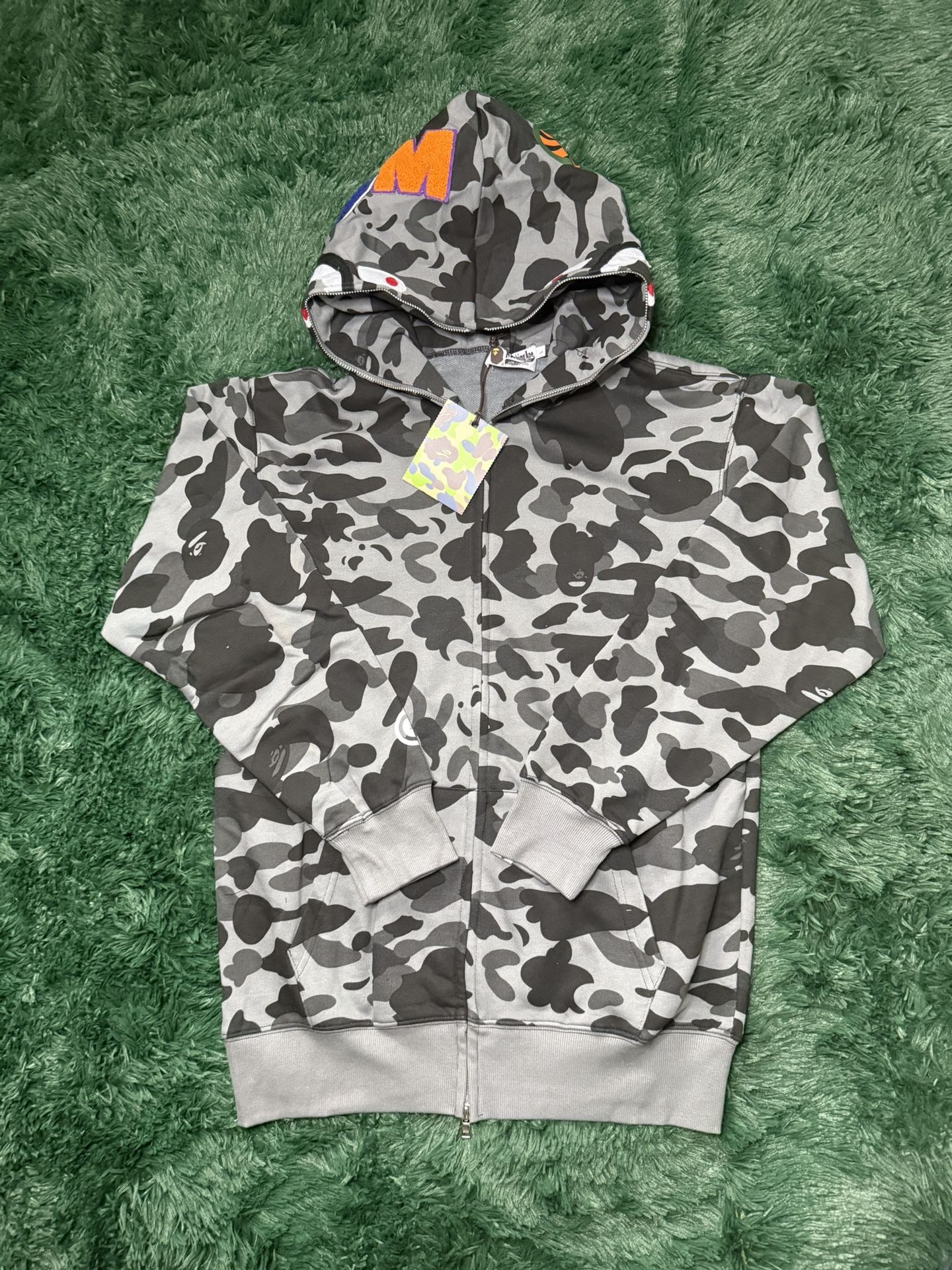 Black Bape ZipUp Hoodie 