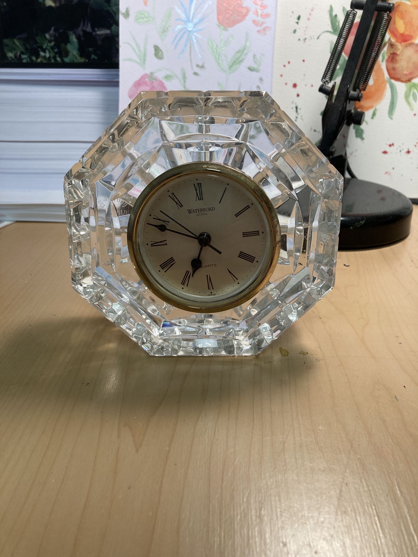 Waterford Chrystal Clock