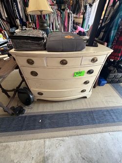 Real wood dresser