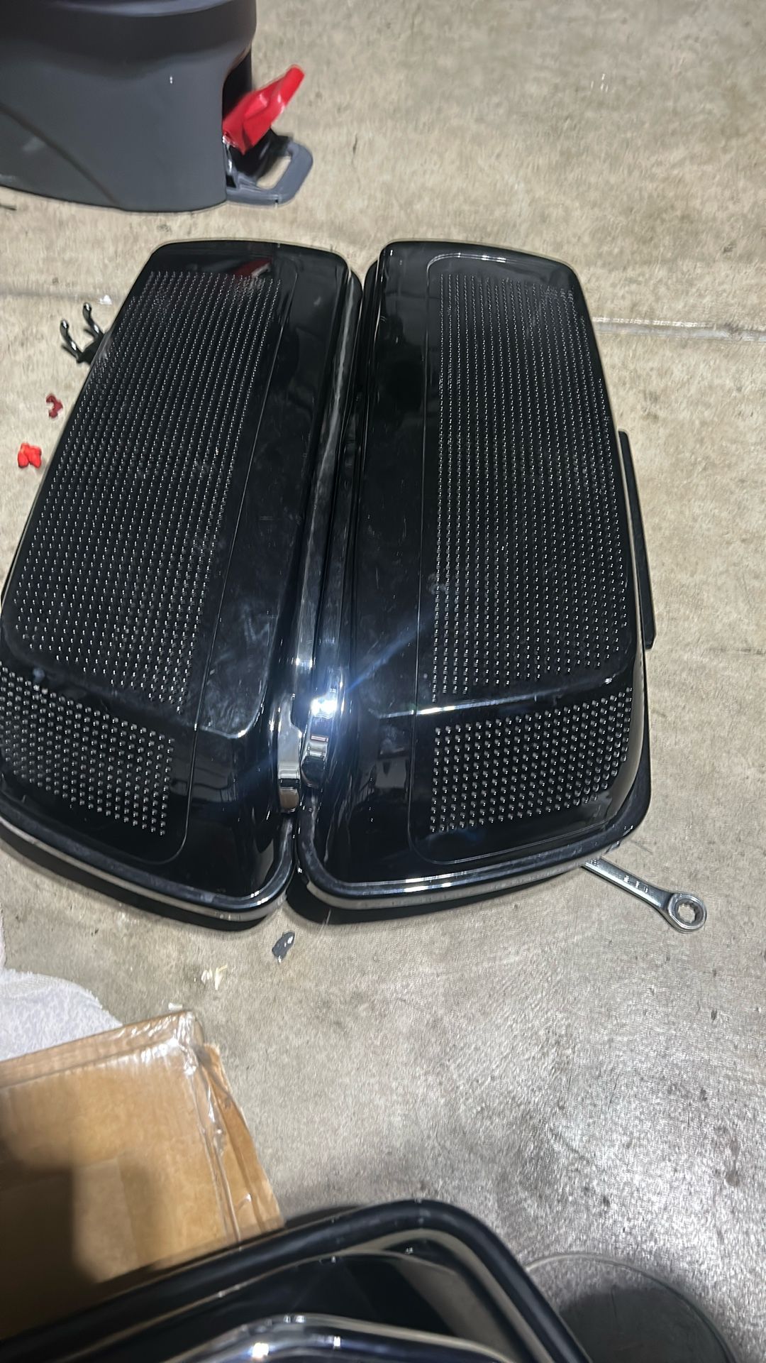 Touring Saddle Bag Speaker Lids