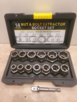 Dados Extratores Para Tuercas y Tornillos Barridos $25 Precio Firme