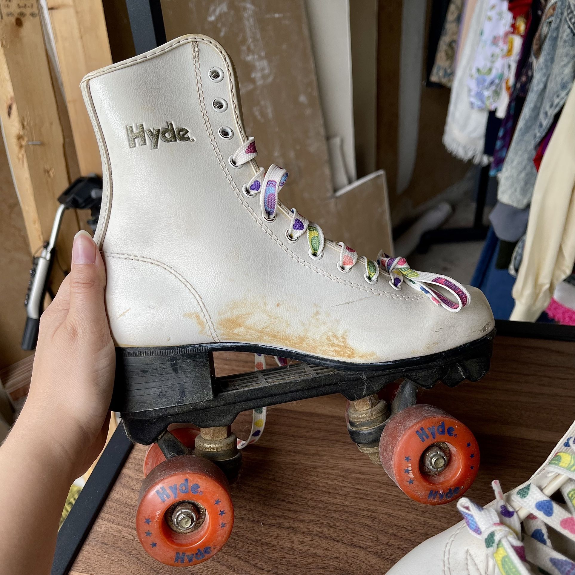Vintage Hyde Indoor Roller Skates Size 6 for Sale in San Antonio, TX