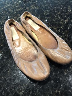 Lanvin Ballerina Flats nude 36 36.5 us 6