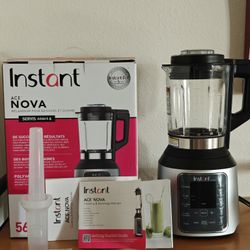 Moving sale! Instant Pot Ace Nova Cooking Blender, Hot and Cold, 9 One Touch Programs, 56 oz, 1000W