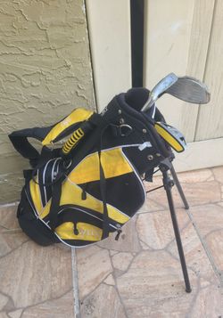 LYNX kids golf bag with stand. ( kids 3 to 6.)