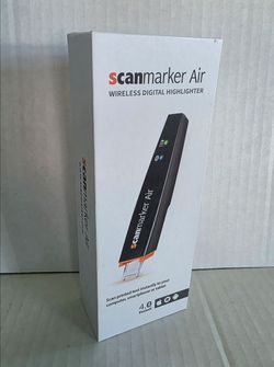 Scanmarker Air Pen Scanner - Reading Pen, Digital Highlighter Scanning Pen - NEW