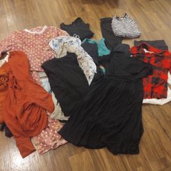 Women Clothes Dress Shorts Leggings Skirts Sweater Tops Jacket M/L Name Brands Trendy Clothes Outfits Gym Clothes More 