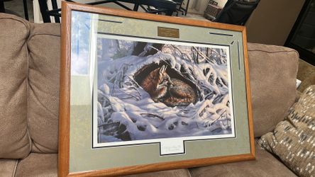 Rosemary Millette’s Nestted Fox print