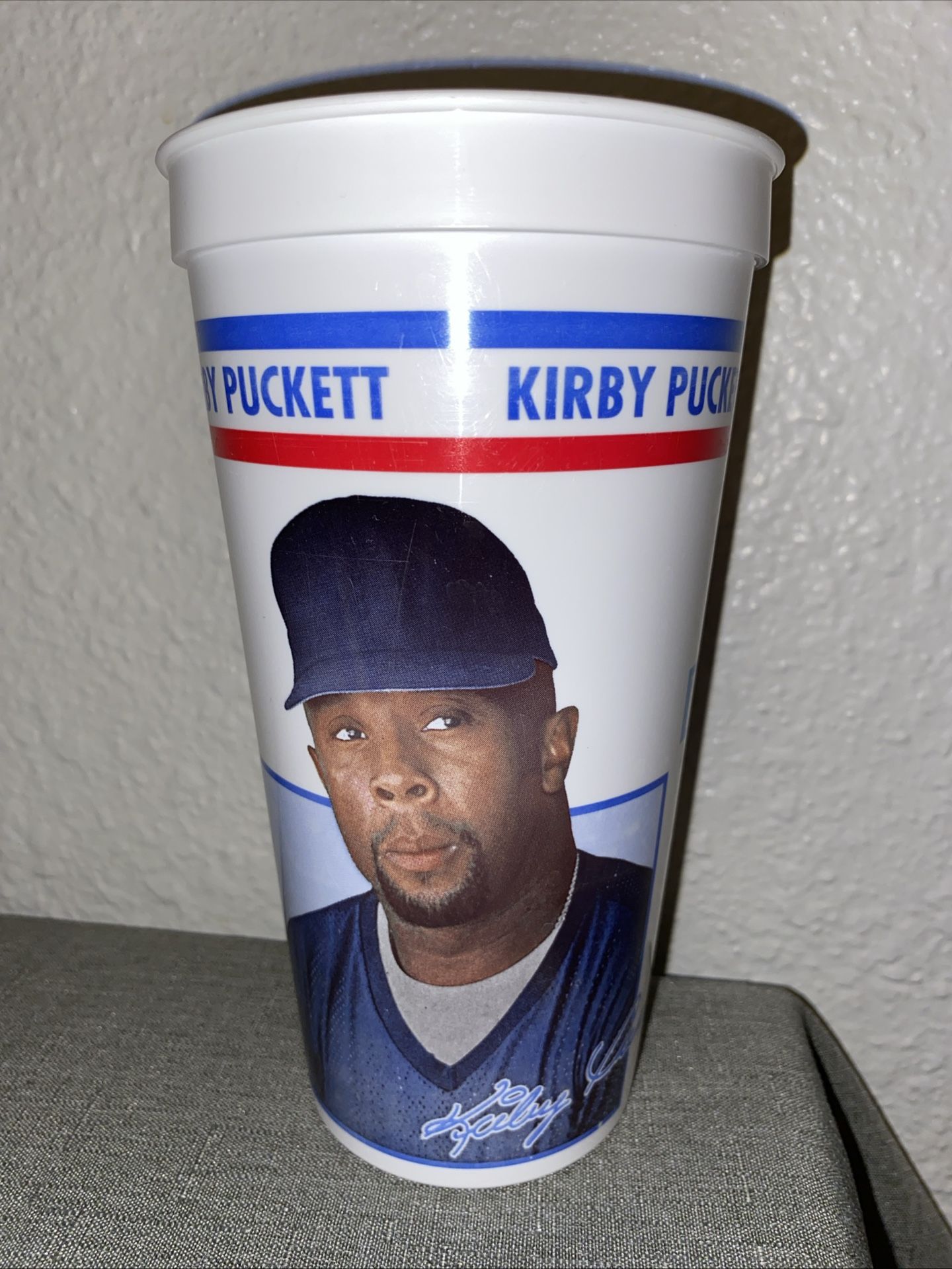 Kirby Puckett 1993 Icee MLB Collector Series Souvenir Plastic Cup Twins